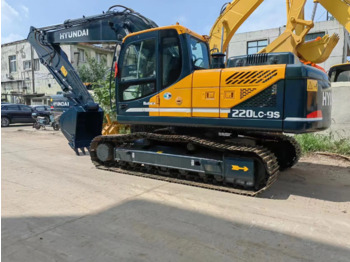 Kāpurķēžu ekskavators Hyundai crawler excavator 220LC-9S used excavator secondhand excavator Hyundai for sale: foto 3