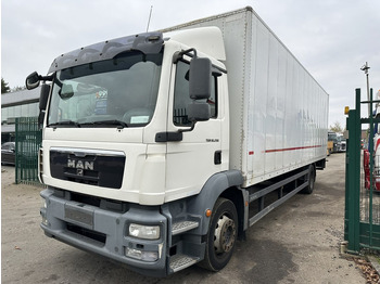 Kravas automašīna ar slēgto virsbūvi MAN TGM 18.290 CLOSED BOX 8m80 x 2m48 x 2m48 - EURO 5 - AIR SUSP - A/C - BELGIAN TRUCK: foto 3