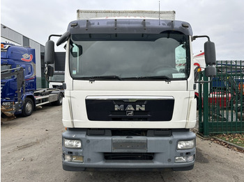 Kravas automašīna ar slēgto virsbūvi MAN TGM 18.290 CLOSED BOX 8m80 x 2m48 x 2m48 - EURO 5 - AIR SUSP - A/C - BELGIAN TRUCK: foto 2