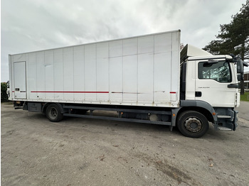 Kravas automašīna ar slēgto virsbūvi MAN TGM 18.290 CLOSED BOX 8m80 x 2m48 x 2m48 - EURO 5 - AIR SUSP - A/C - BELGIAN TRUCK: foto 4