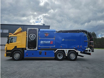 Asenizācijas mašīna Scania DISAB ENVAC Saugbagger vacuum cleaner excavator su: foto 4