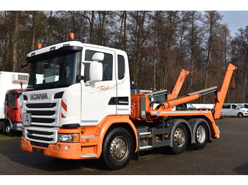 Būvgružu konteineru vedējs SCANIA G 410