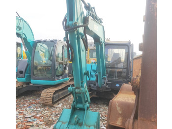 Mini-ekskavators Kobelco SK60 with Swing Boom: foto 3