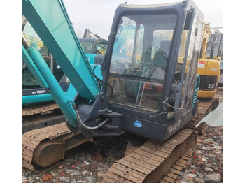 Mini-ekskavators Kobelco SK60 with Swing Boom: foto 2