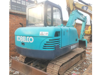 Mini-ekskavators Kobelco SK60 with Swing Boom: foto 5