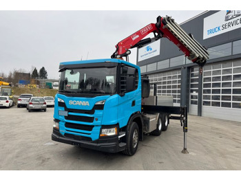 Kravas auto ar manipulatoru SCANIA G