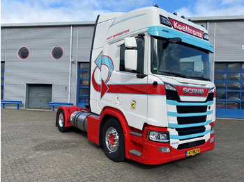 Vilcējs Scania NGS R410 / RETARDER / PARKCOOL / NL TRUCK / LNG / LEATHER / ALCOA / TUV:22-03-2025 / AUTOMATIC / EURO-6 / 2021 / 9X ON STOCK: foto 3