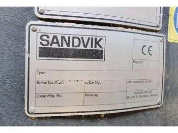 Konusveida drupinātājs Sandvik CH870: foto 2