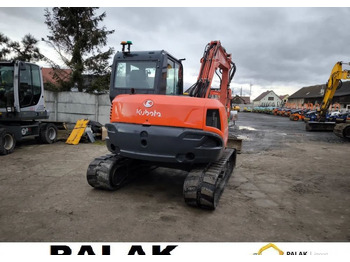 Kāpurķēžu ekskavators Kubota Mini koparka  KUBOTA  KX080 -4  ,2018 rok: foto 3