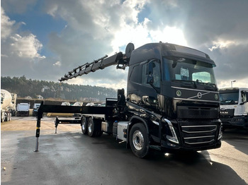 Jaunā Bortu kravas automašīna/ Platforma, Kravas auto ar manipulatoru Volvo FH 540 6x4   HIAB X-HIPRO 658E-6: foto 4