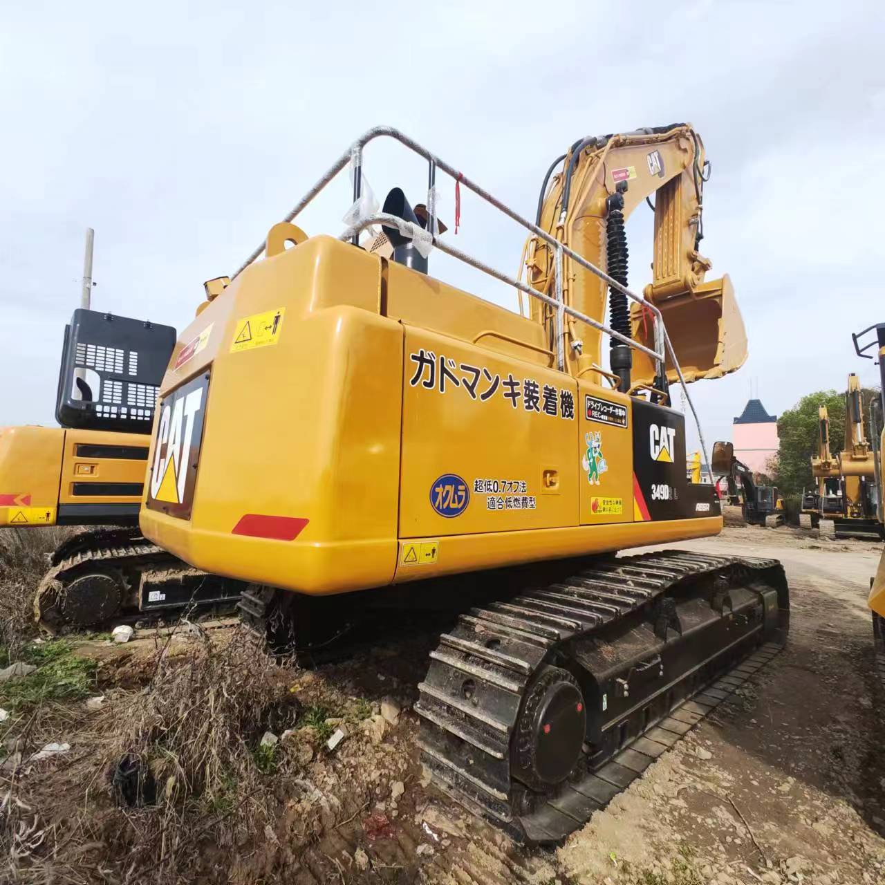 Kāpurķēžu ekskavators CATERPILLAR 349