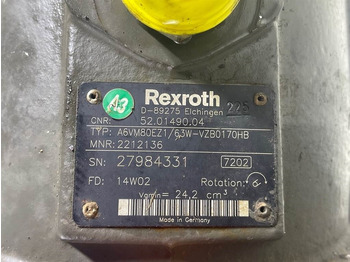 Hidraulika - Celtniecības tehnika AUSA D350AHG-Rexroth A6VM80EZ1/63W-Drive motor/Rijmotor: foto 5 Hidraulika - Celtniecības tehnika AUSA D350AHG-Rexroth A6VM80EZ1/63W-Drive motor/Rijmotor: foto 5
