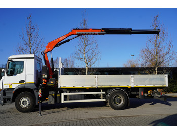 Kravas auto ar manipulatoru MERCEDES-BENZ Arocs 1827 4x2 E6 / Crane Fassi 110 - 700 mth / 73 tho.km!: foto 4