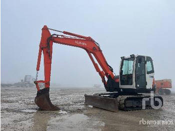 Kāpurķēžu ekskavators KUBOTA KX080