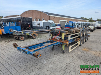 Puspiekabe noņemamā virsbūve/ Konteineru vedējs Krone SD 3-Assen BPW DrumBrakes - All Connections - Package of 2 (O1883): foto 2