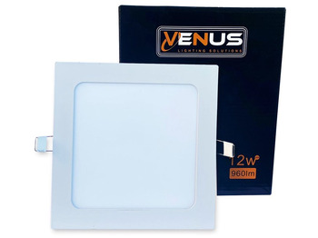 Celtniecības maisītājs Unused 400x LED Panel Recessed 12W - LED SMD - Round - 6500K (daylight) - 960 Lumens - AC220-240V - IP20 - Lifetime: 30,000 hours - Driver included - Dimensions: 170mm x 20mm - Mounting diameterR : 14: foto 3