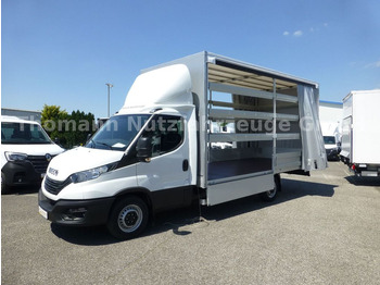 Jaunā Furgons ar tentu Iveco Daily 35S18 Pritsche mit Plane Vollalu: foto 4