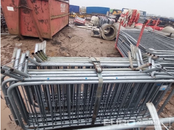 Celtniecības maisītājs Bundle of Metal Safety Barriers (2 of): foto 4