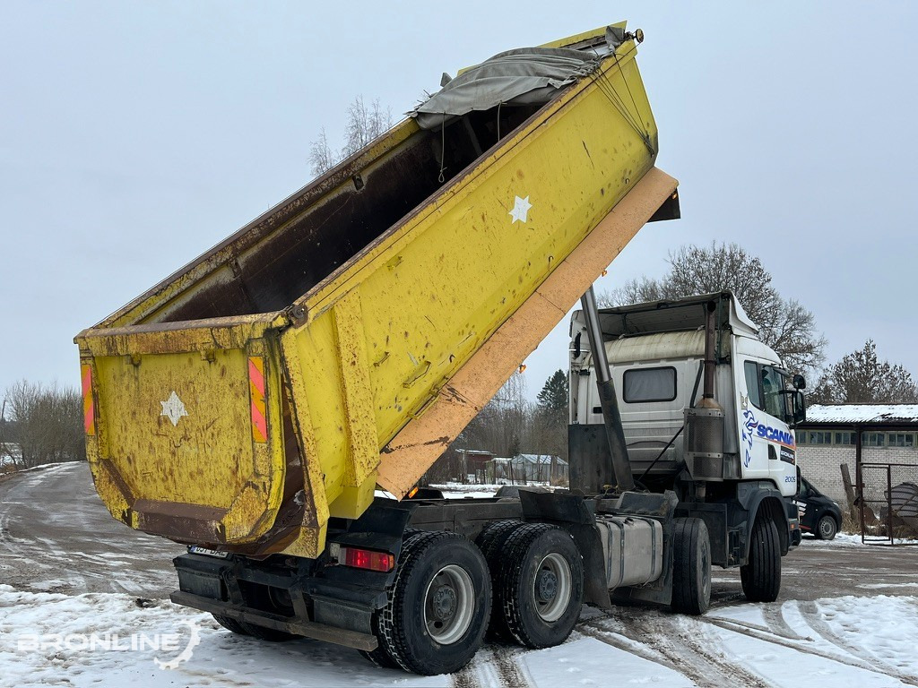 Kravas automašīna pašizgāzējs 2002 SCANIA R164 8X4 580 Tipper: foto 6