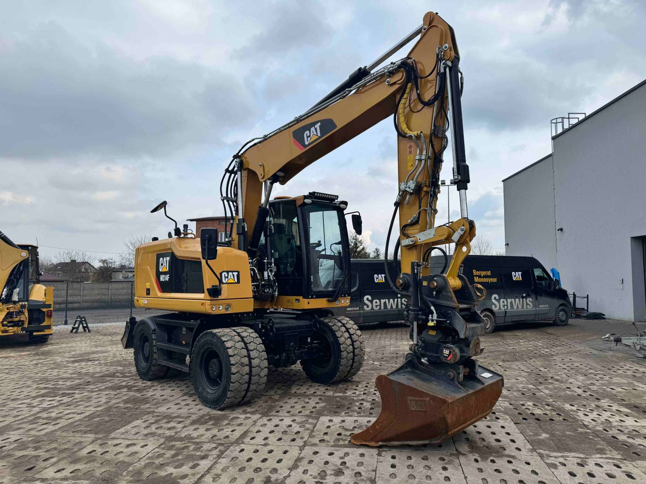 Riteņu ekskavators CAT M314F: foto 11