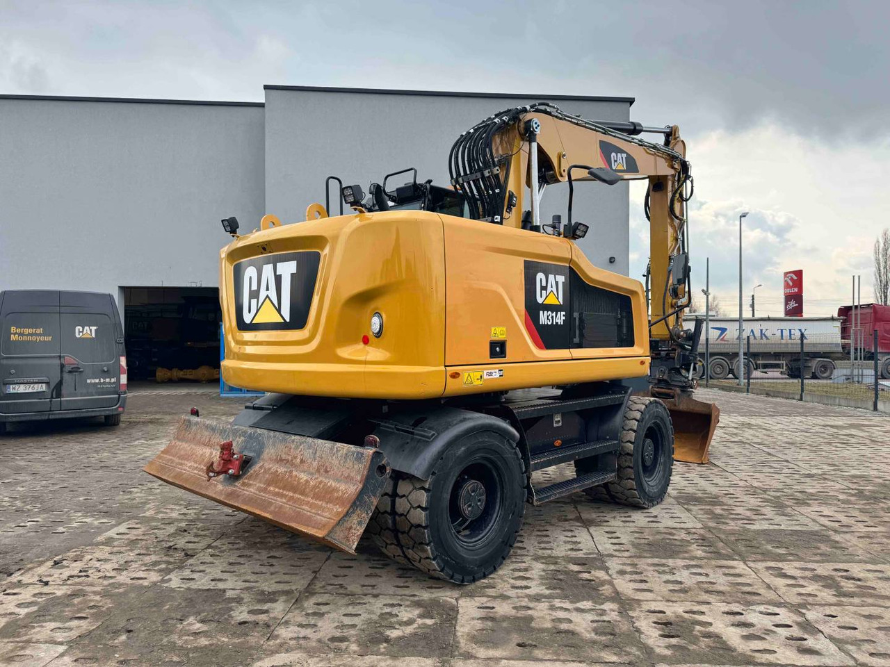 Riteņu ekskavators CAT M314F: foto 12