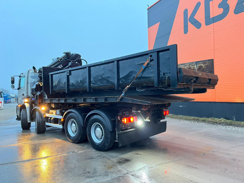 Kravas automašīna - kabeļu sistēma, Kravas auto ar manipulatoru Mercedes-Benz Axor 3243 8x4 Hiab 322E-6 + JIB / WIRE LIFT L=5000 mm: foto 9