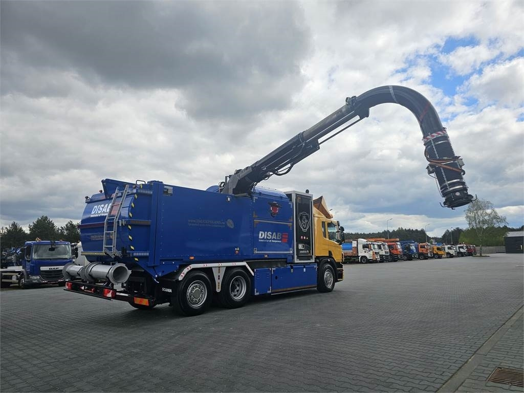 Asenizācijas mašīna Scania DISAB ENVAC Saugbagger vacuum cleaner excavator su: foto 22