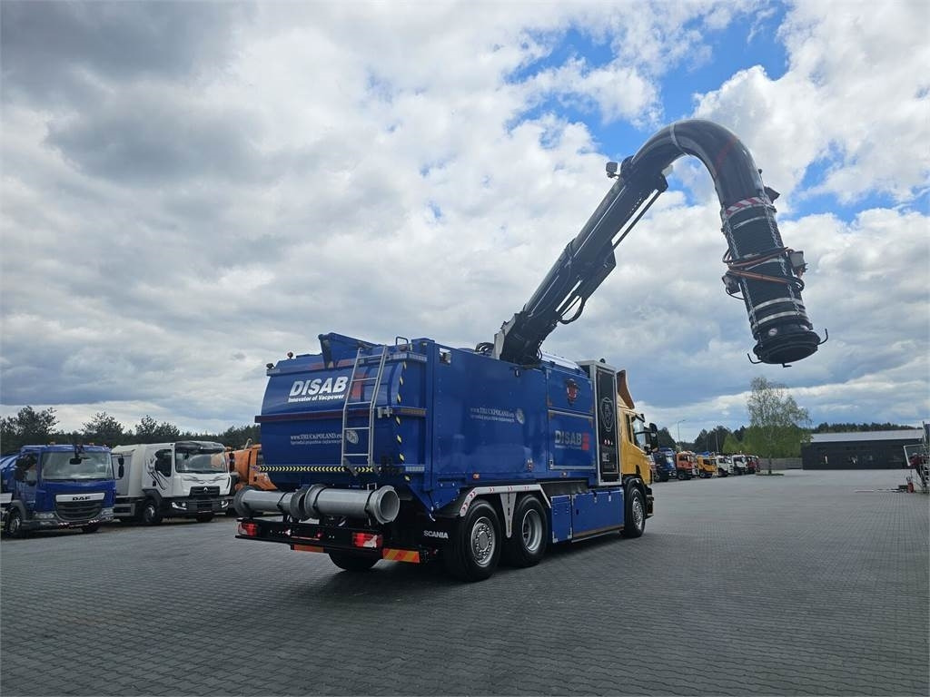 Asenizācijas mašīna Scania DISAB ENVAC Saugbagger vacuum cleaner excavator su: foto 20