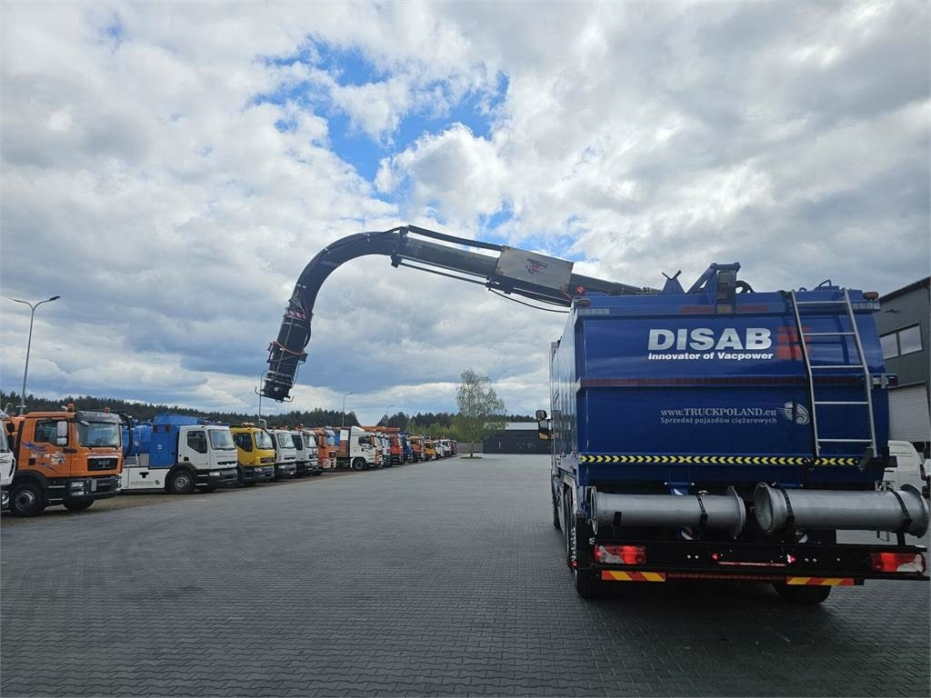 Asenizācijas mašīna Scania DISAB ENVAC Saugbagger vacuum cleaner excavator su: foto 21