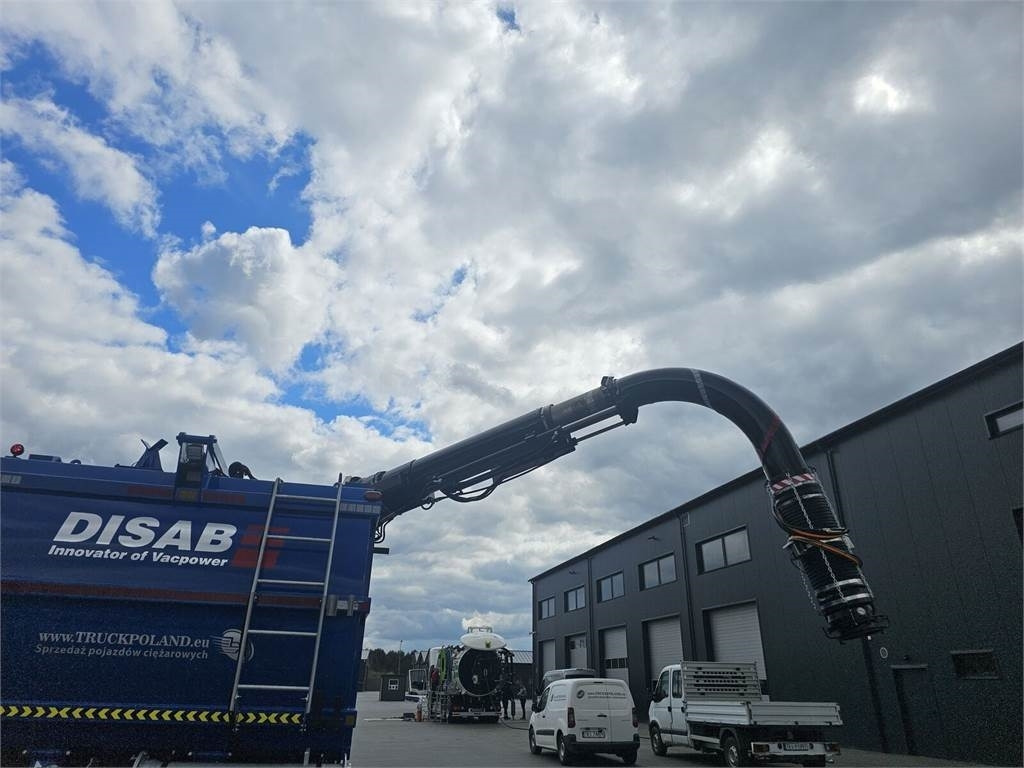 Asenizācijas mašīna Scania DISAB ENVAC Saugbagger vacuum cleaner excavator su: foto 18