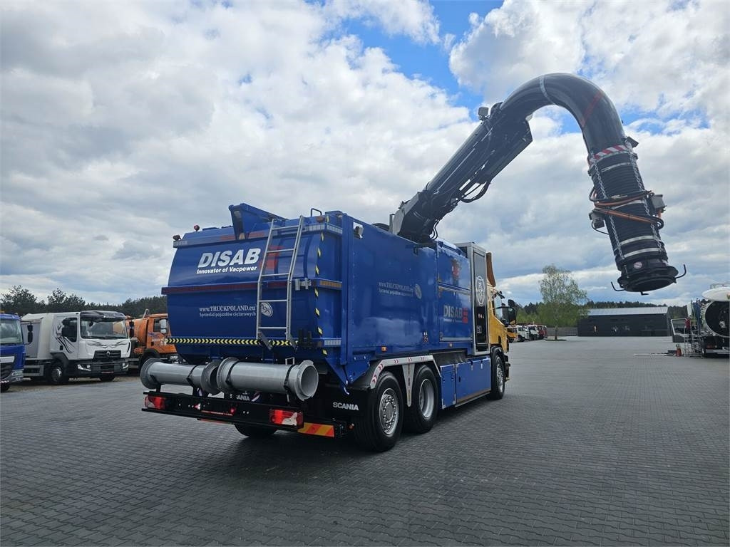 Asenizācijas mašīna Scania DISAB ENVAC Saugbagger vacuum cleaner excavator su: foto 17