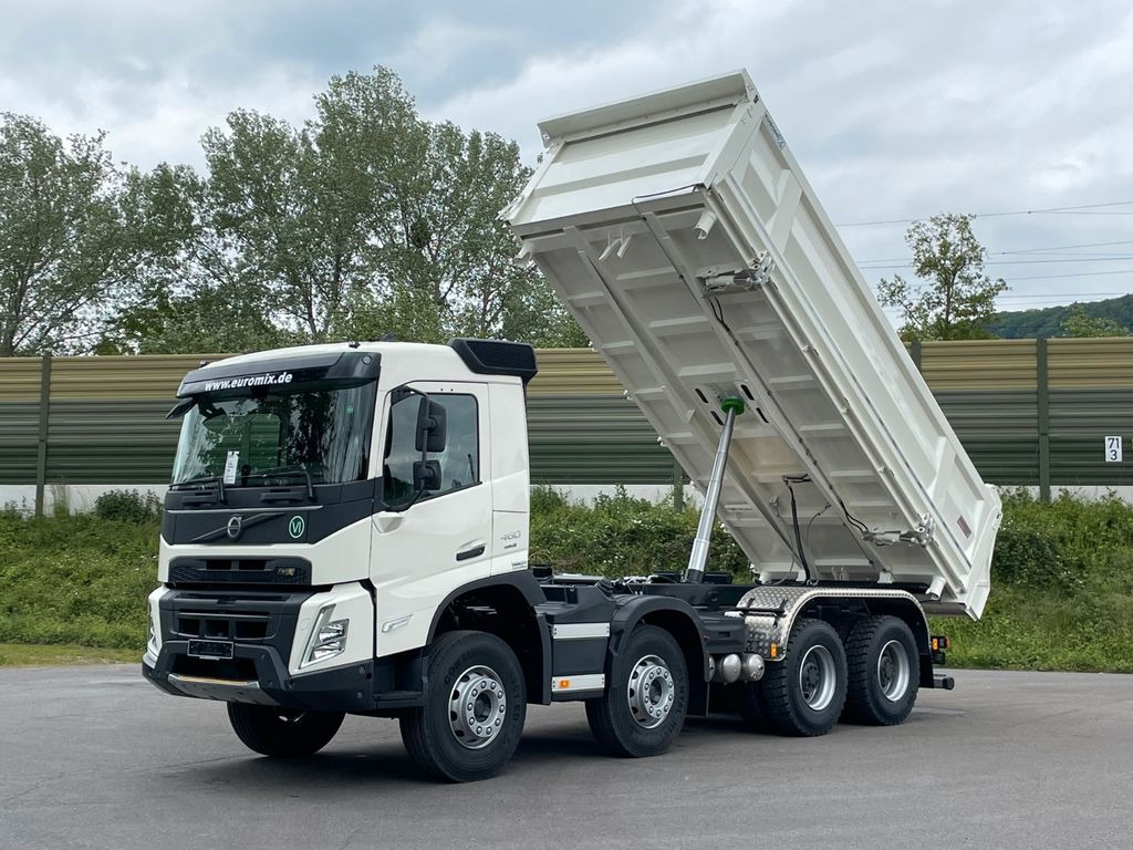 Jaunā Kravas automašīna pašizgāzējs Volvo FMX 460 8x4 / EuromixMTP  3-Seiten-Kipper: foto 11