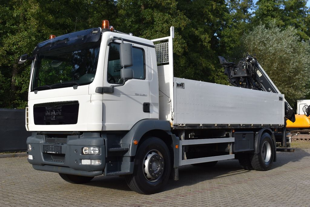 Bortu kravas automašīna/ Platforma, Kravas auto ar manipulatoru MAN TGM 18.290 BL/Baustoff,HIAB XS-144 PRO/AHK,E5: foto 11