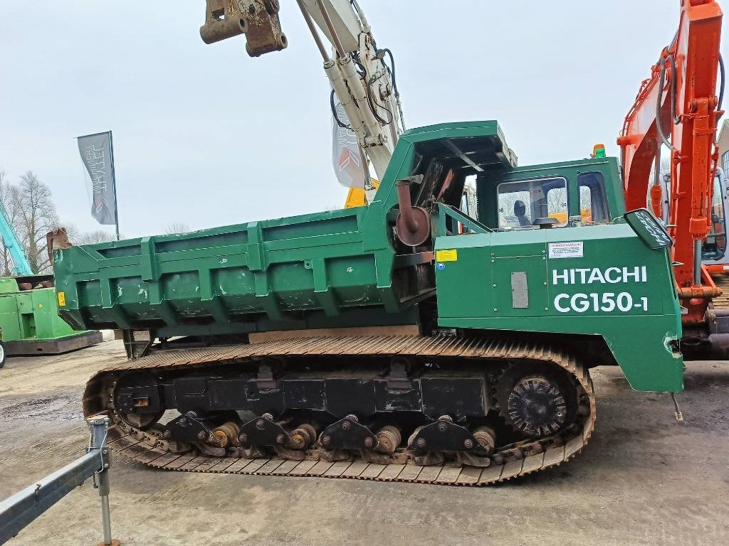 Kāpurķēžu pašizgāzējs Hitachi CG 150 rups dumper tracked raupen ketten 15 ton: foto 9