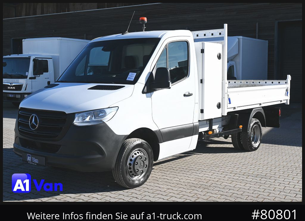 Komercauto pašizgāzējs MERCEDES-BENZ Sprinter 314 Kipper, Klima, AHK,: foto 13