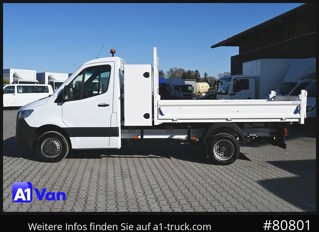 Komercauto pašizgāzējs MERCEDES-BENZ Sprinter 314 Kipper, Klima, AHK,: foto 12