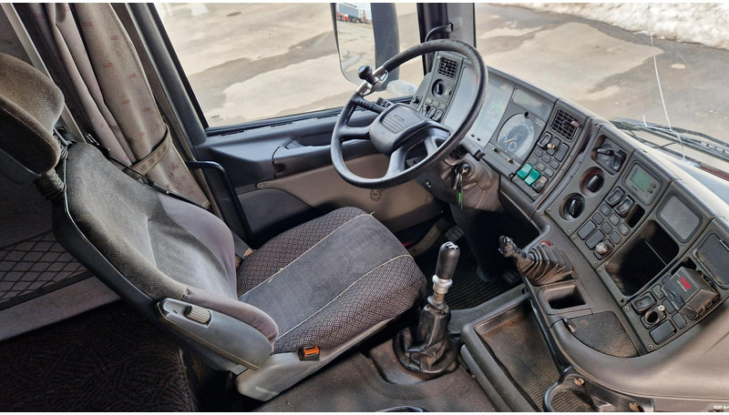 Bortu kravas automašīna/ Platforma, Kravas auto ar manipulatoru Scania R164 6X2 EFFER 150 full steel: foto 13