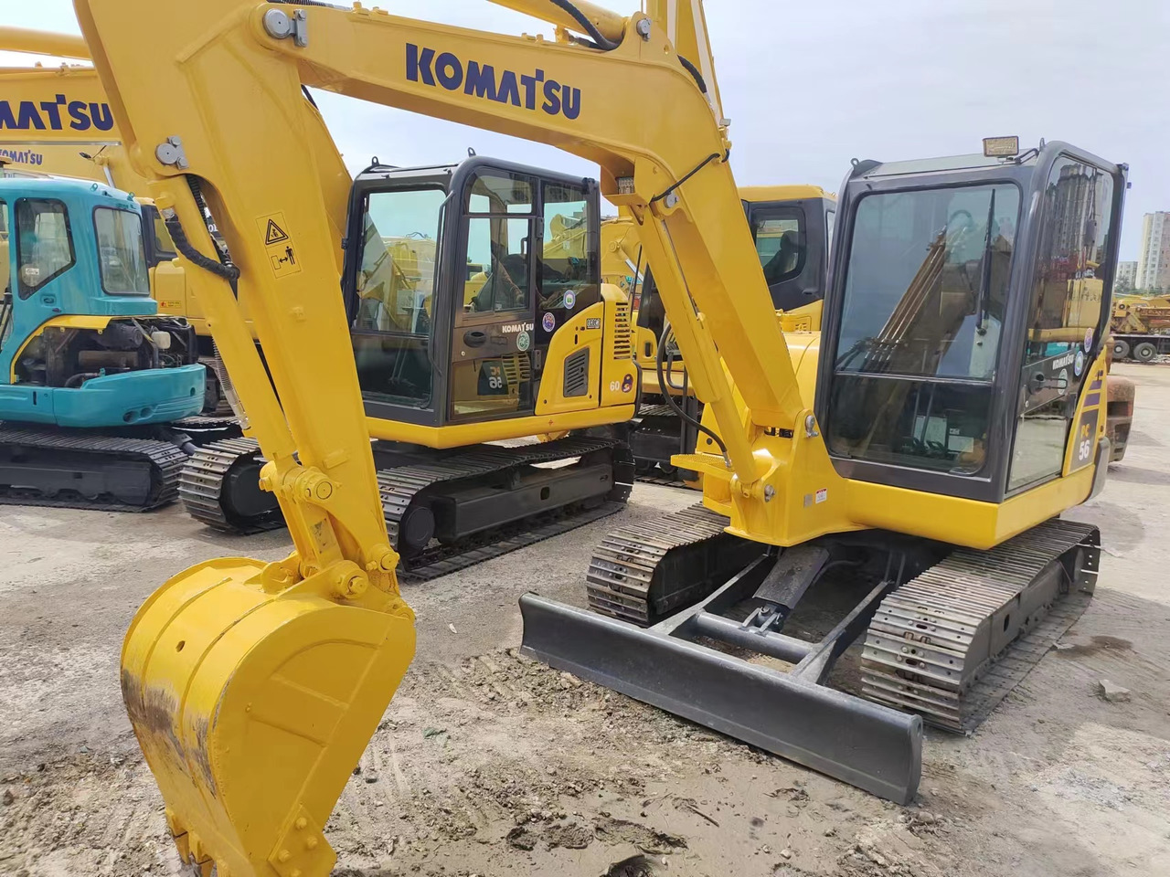 Mini-ekskavators KOMATSU PC56 komatsu mini excavator PC55 PC60: foto 6