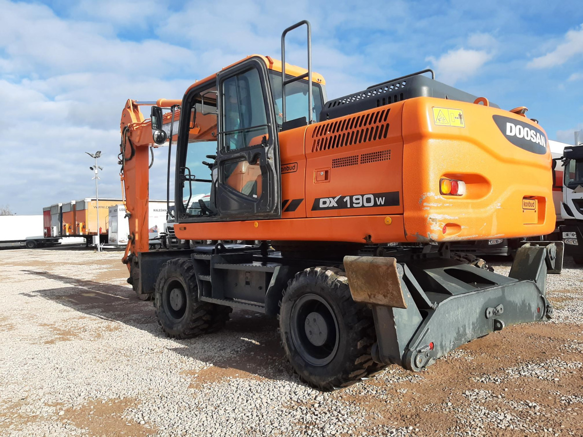 Riteņu ekskavators DOOSAN DX190W-3 KOPARKA: foto 6