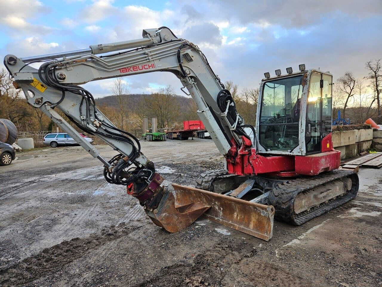 Mini-ekskavators Takeuchi TB280: foto 1