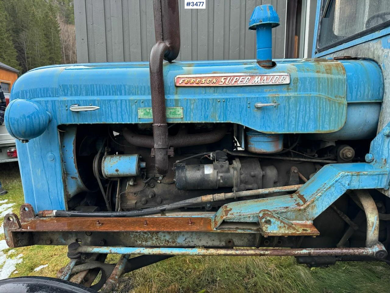 Traktors 1965 Fordson Super Major: foto 10