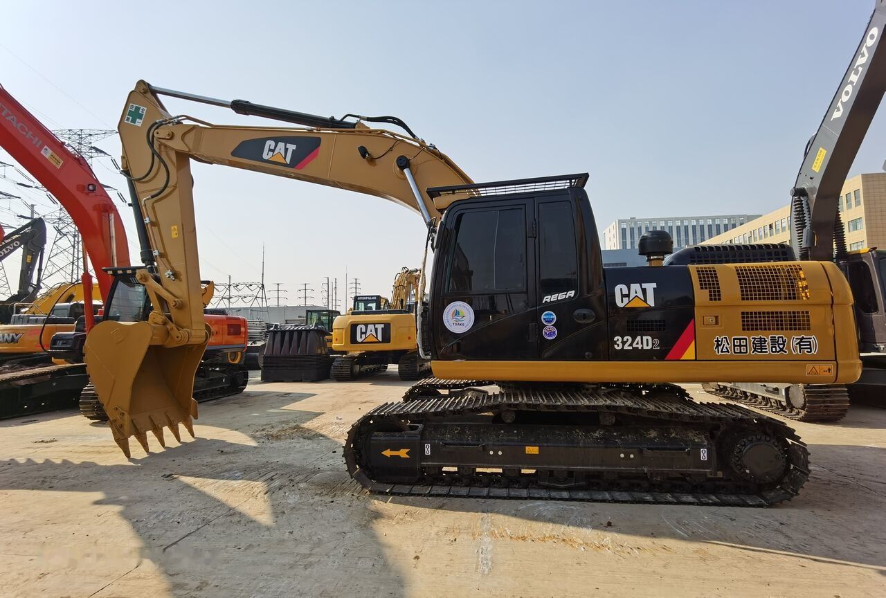 Kāpurķēžu ekskavators Caterpillar 324D2: foto 8