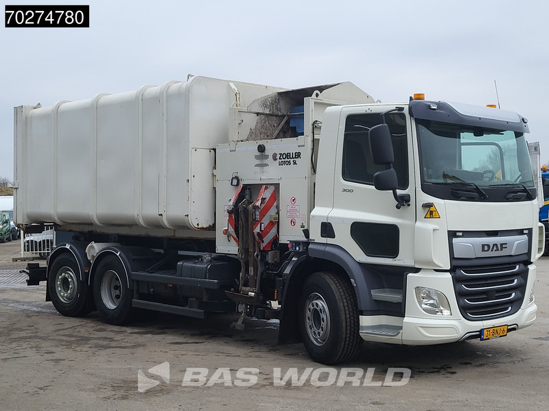 Pacēlājs ar āķi DAF CF 300 6X2 Zoeller Lotos Seitenlader chain system Automatic Euro 6: foto 14