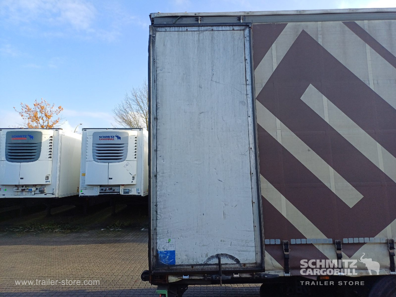 Tenta puspiekabe BERGER Auflieger Curtainsider Mega: foto 14