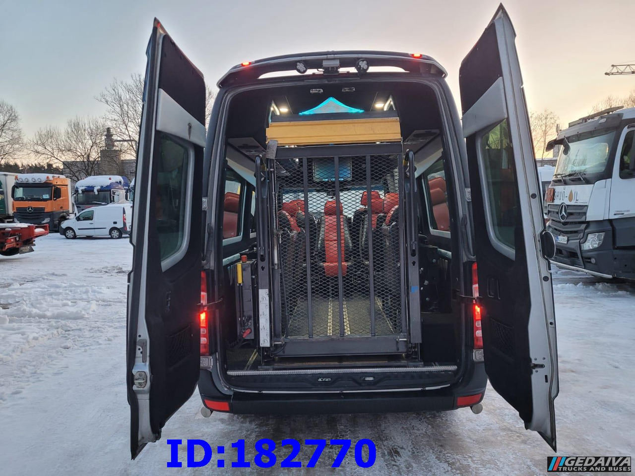 Starppilsētu autobuss MERCEDES-BENZ Sprinter 319 VIP Euro5: foto 7