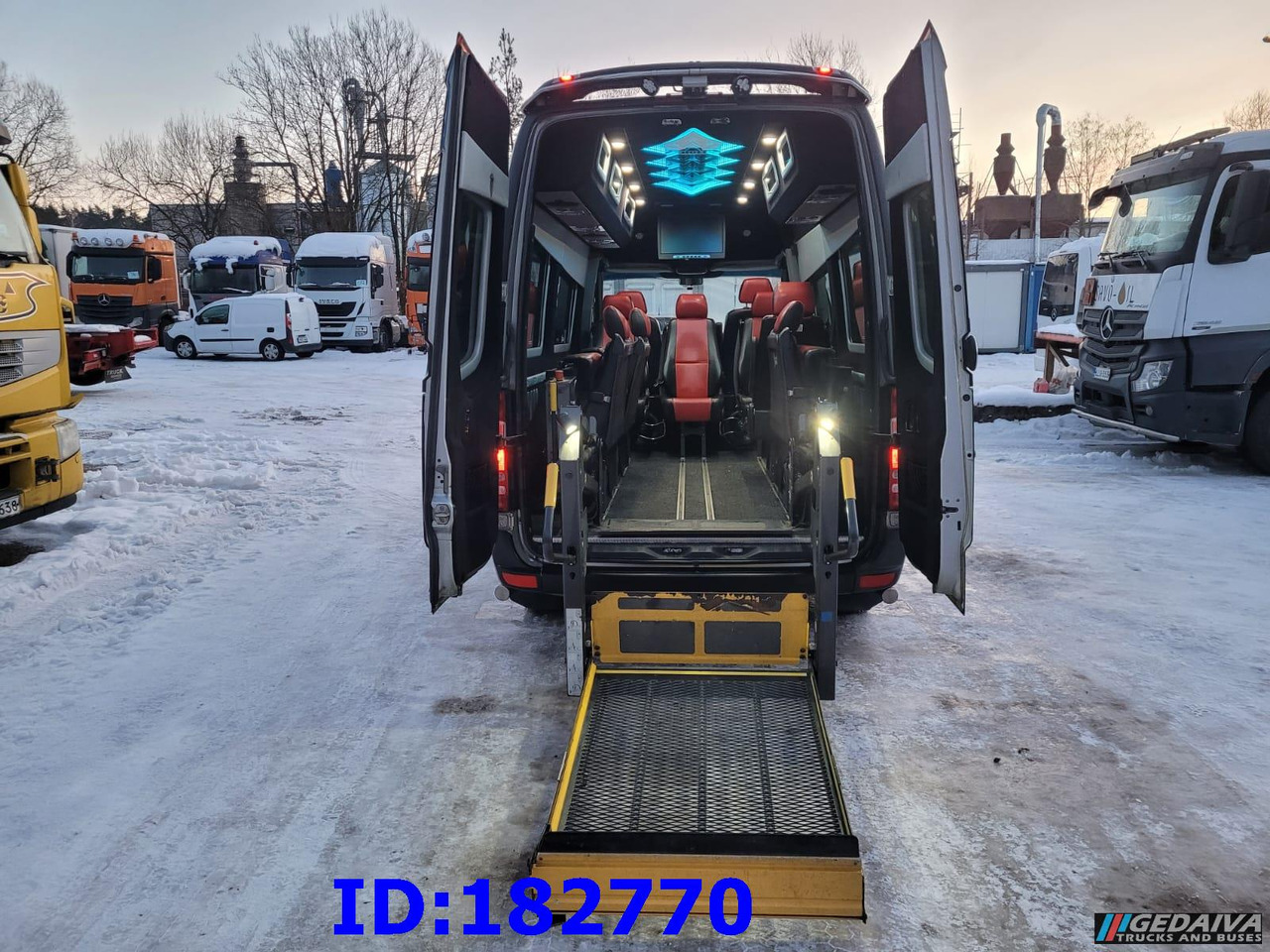 Starppilsētu autobuss MERCEDES-BENZ Sprinter 319 VIP Euro5: foto 8