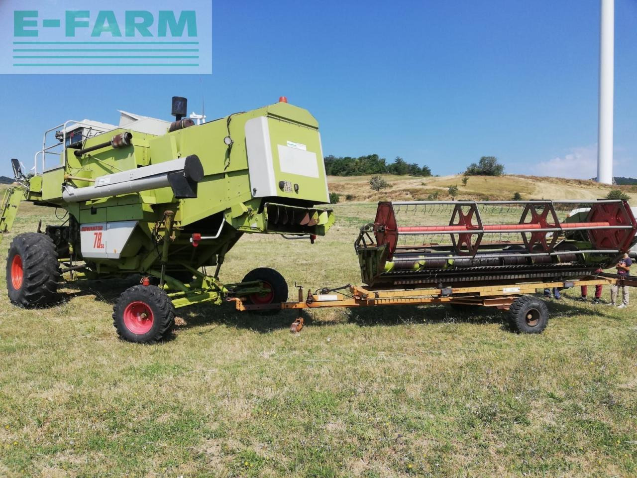 Labības kombains CLAAS CLAAS 78 SLH AL: foto 6