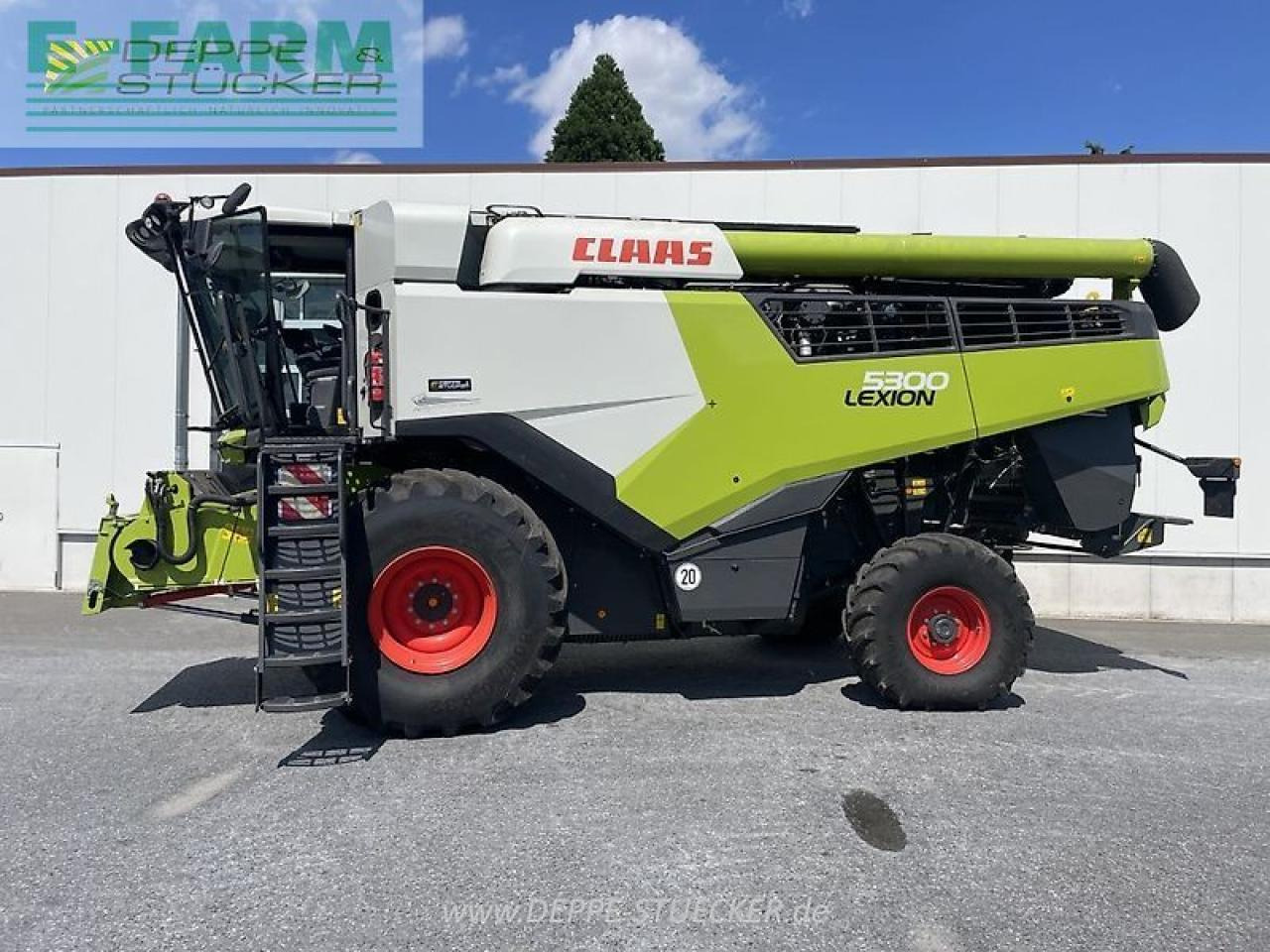 Labības kombains CLAAS lexion 5300: foto 17