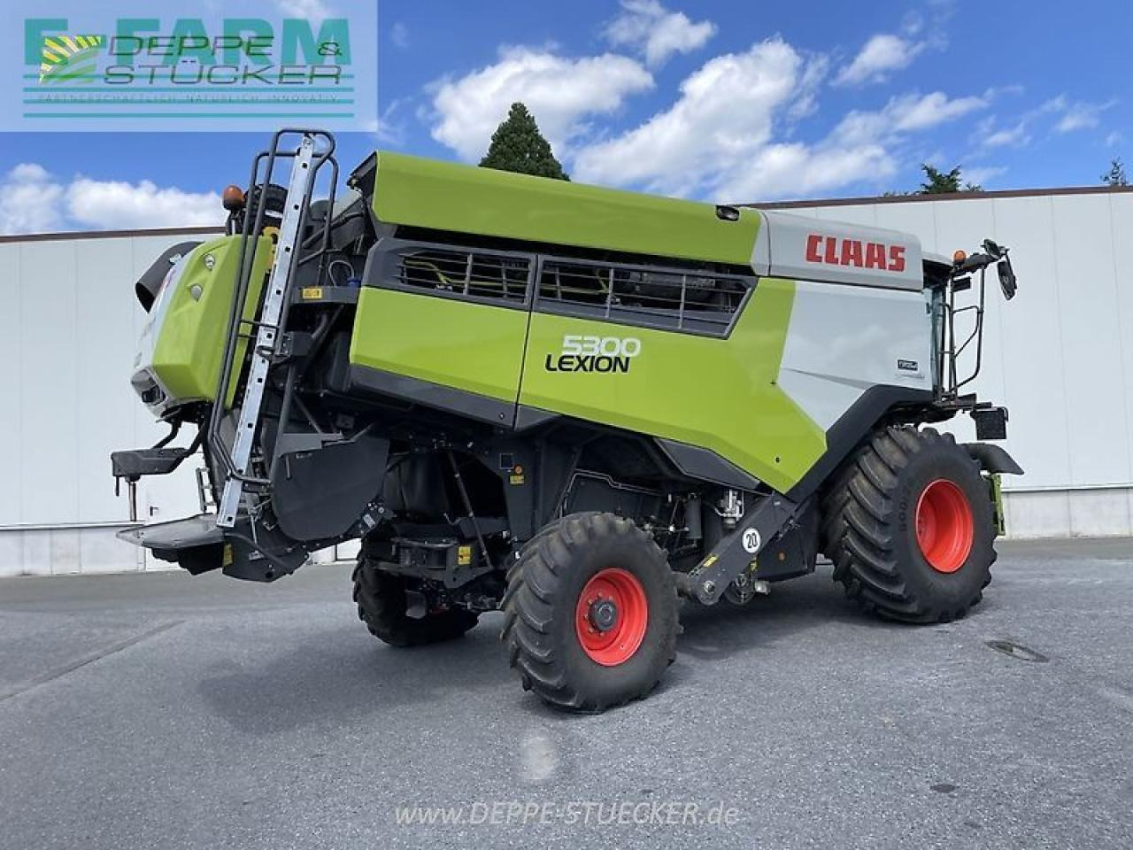 Labības kombains CLAAS lexion 5300: foto 6