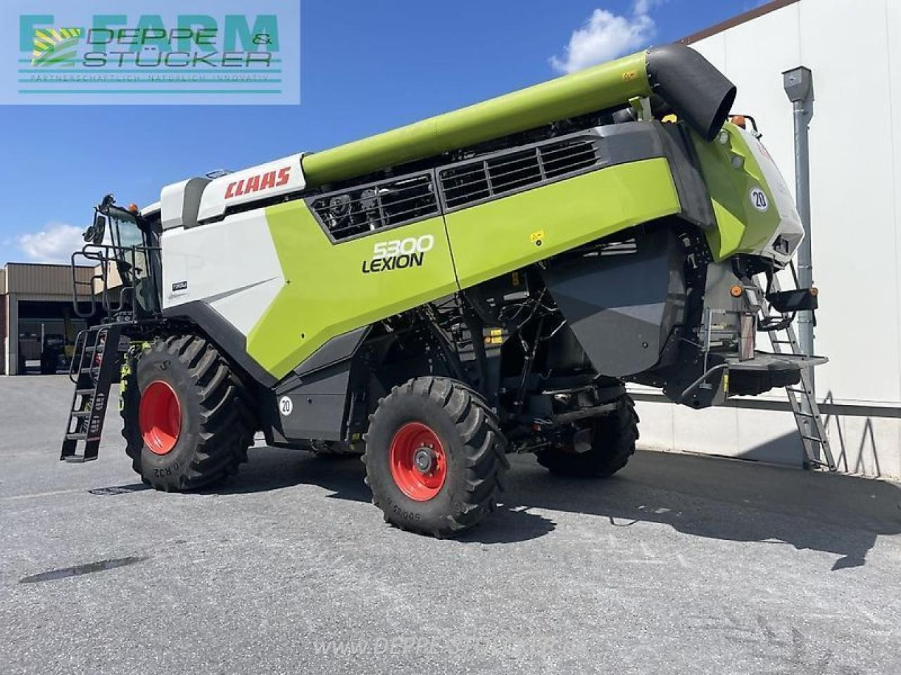 Labības kombains CLAAS lexion 5300: foto 16